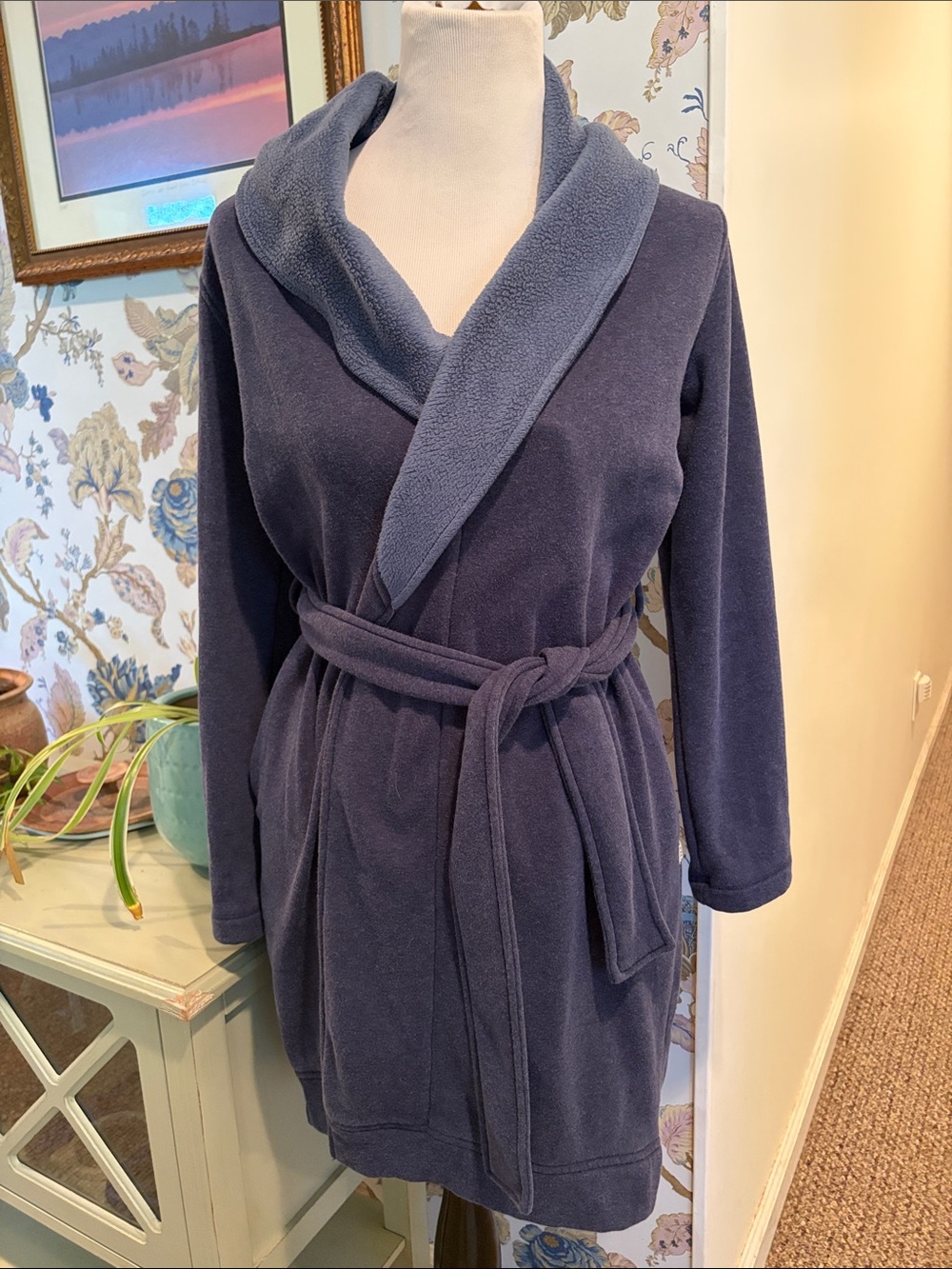 UGG Blanche Shawl Collar Robe with Plush Lining
